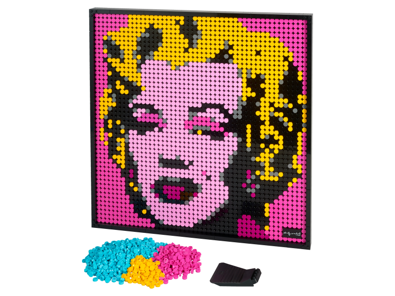 LEGO Art Andy Warhol's Marilyn Monroe 31197