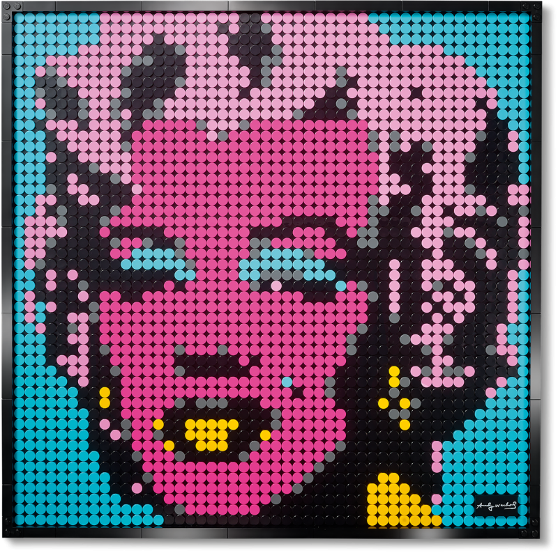 LEGO Art Andy Warhol's Marilyn Monroe 31197