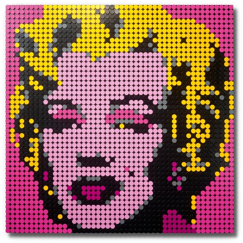 LEGO Art Andy Warhol's Marilyn Monroe 31197