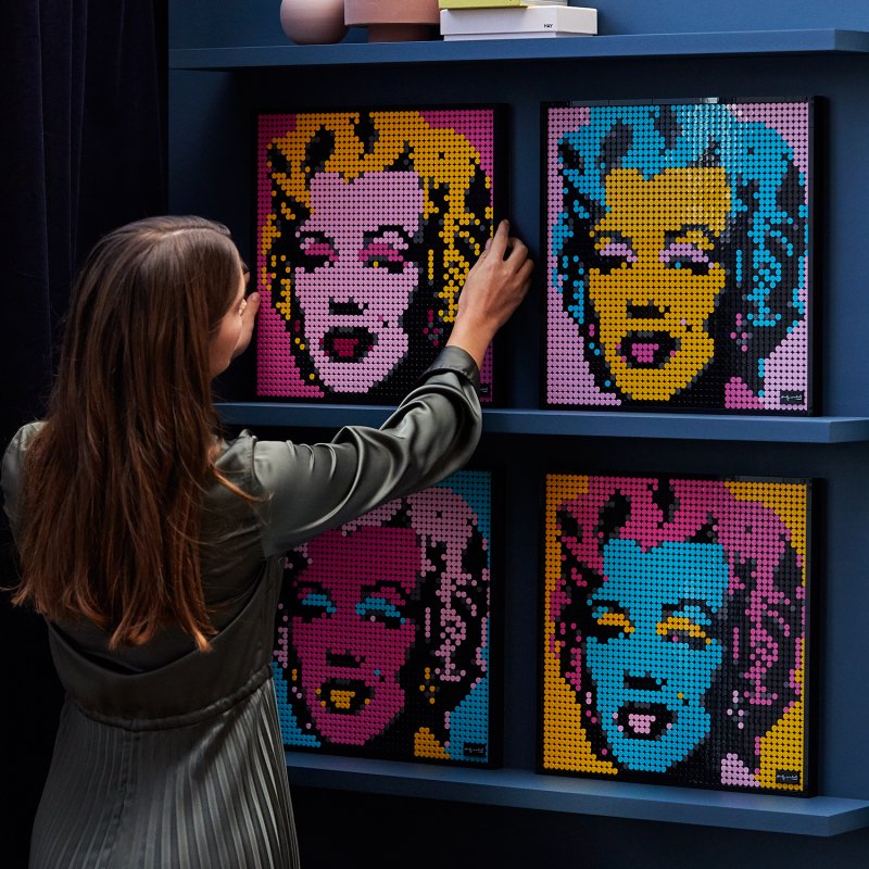 LEGO Art Andy Warhol's Marilyn Monroe 31197