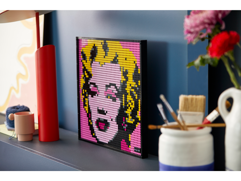 LEGO Art Andy Warhol's Marilyn Monroe 31197