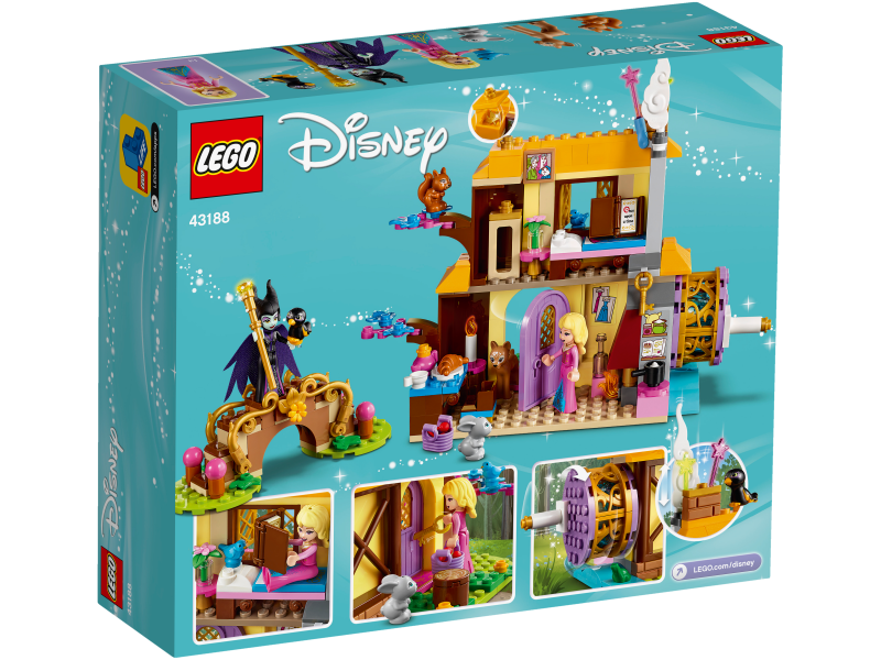 LEGO® │ Disney 43188 Šípková Růženka a lesní chaloupka