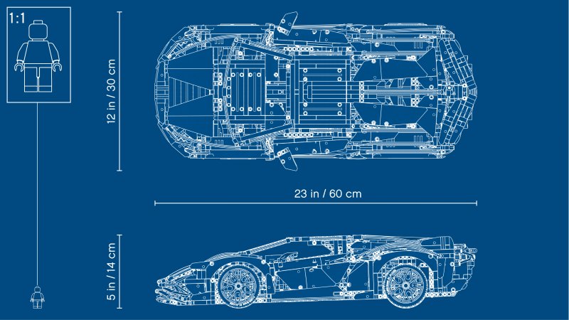 LEGO® Technic 42115 Lamborghini Sián FKP 37