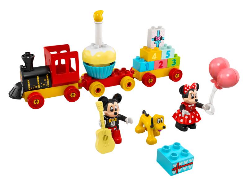 LEGO® DUPLO® ǀ Disney 10941 Narozeninový vláček Mickeyho a Minnie