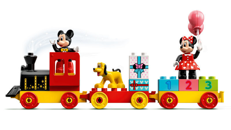 LEGO® DUPLO® ǀ Disney 10941 Narozeninový vláček Mickeyho a Minnie