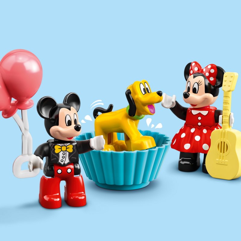LEGO® DUPLO® │ Disney 10941 Narozeninový vláček Mickeyho a Minnie