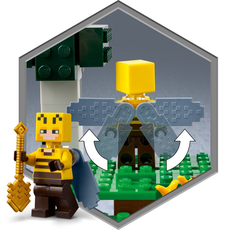 LEGO® Minecraft® 21165 Včelí farma