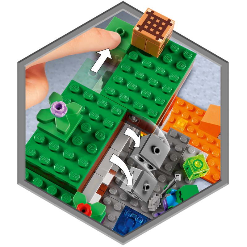 LEGO® Minecraft® 21166 „Opuštěný“ důl