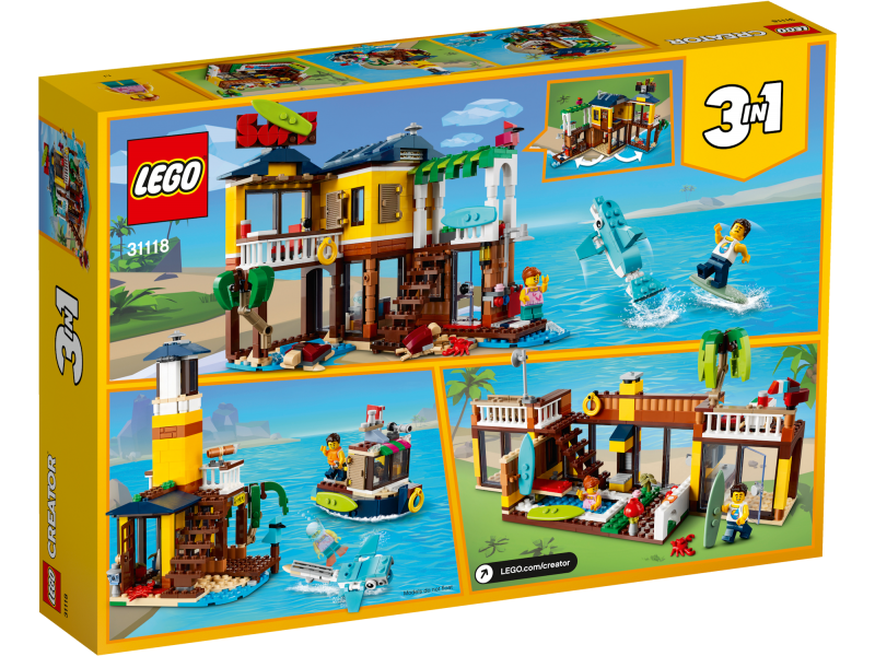 LEGO® Creator 31118 Surfařský dům na pláži