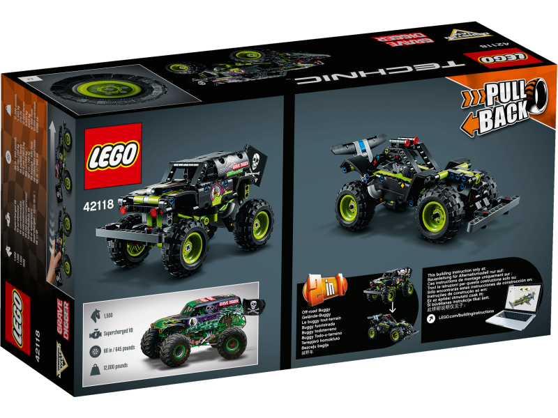 LEGO® Technic 42118 Monster Jam® Grave Digger®