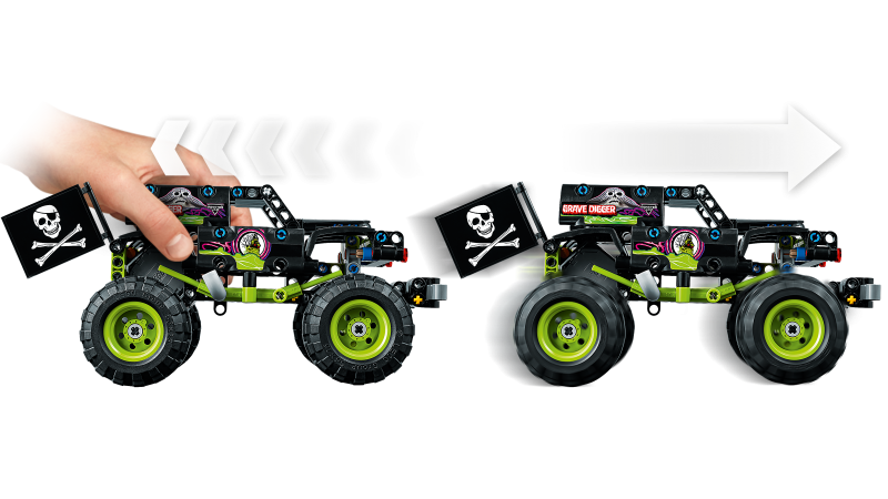 LEGO® Technic 42118 Monster Jam® Grave Digger®