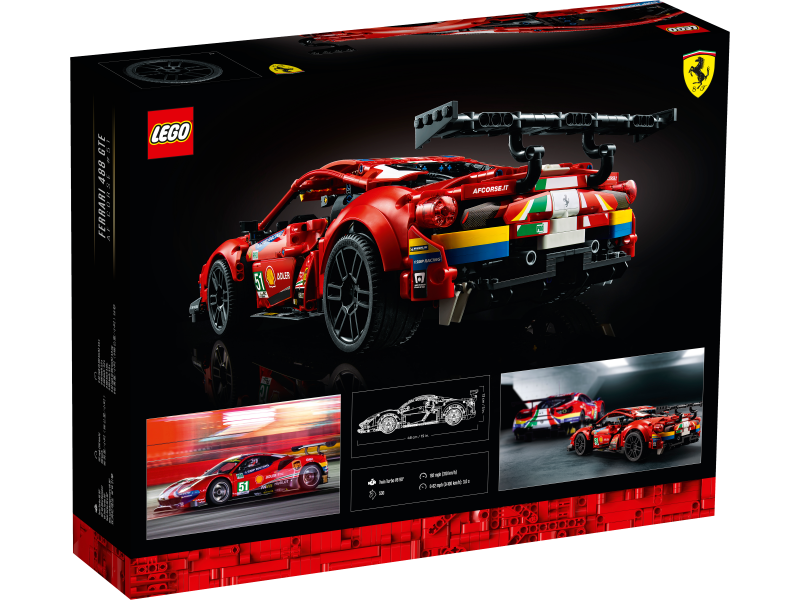 LEGO® Technic 42125 Ferrari 488 GTE „AF Corse #51”