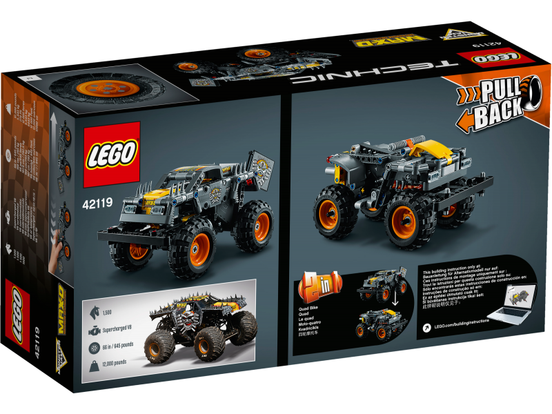 LEGO® Technic 42119 Monster Jam® Max-D®