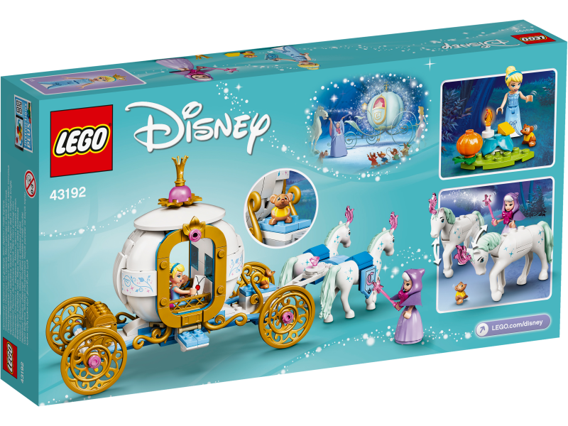 LEGO® │ Disney 43192 Popelka a královský kočár