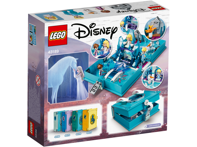 LEGO® I Disney 43189 Elsa a Nokk a jejich pohádková kniha dobrodružství