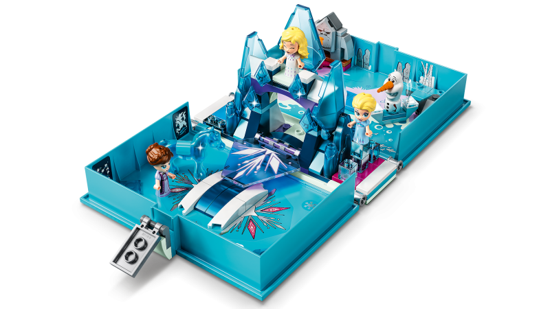 LEGO® I Disney 43189 Elsa a Nokk a jejich pohádková kniha dobrodružství