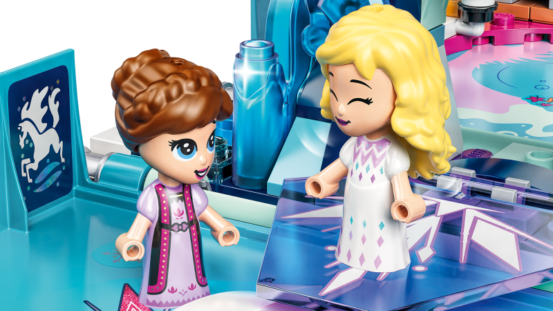 LEGO® │ Disney 43189 Elsa a Nokk a jejich pohádková kniha dobrodružství