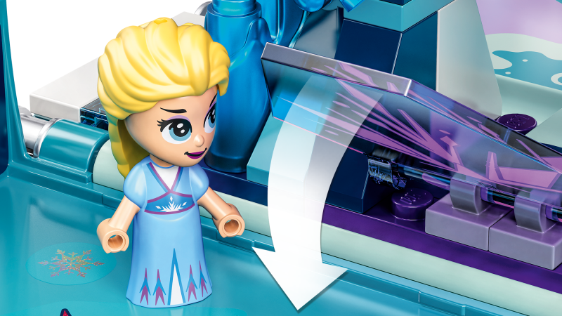 LEGO® I Disney 43189 Elsa a Nokk a jejich pohádková kniha dobrodružství