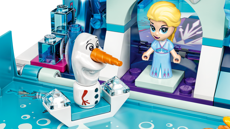 LEGO® I Disney 43189 Elsa a Nokk a jejich pohádková kniha dobrodružství