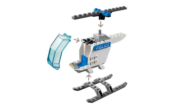 LEGO® City 60275 Policejní vrtulník