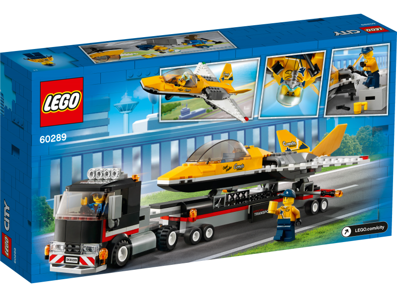 LEGO City Transport akrobatického letounu 60289