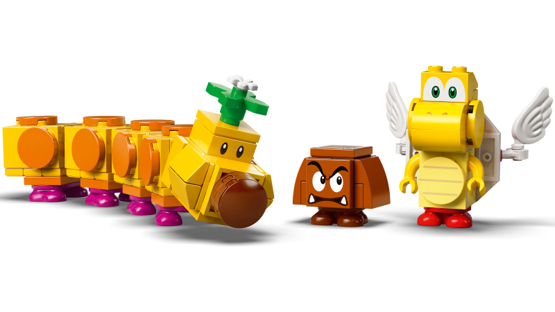 LEGO® Super Mario™ 71383 Wiggler a jedovatá bažina – rozšiřující set