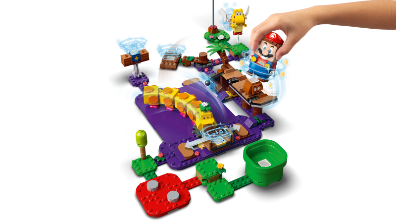 LEGO® Super Mario™ 71383 Wiggler a jedovatá bažina – rozšiřující set