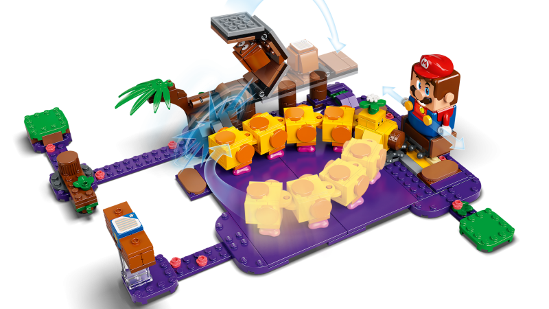 LEGO® Super Mario™ 71383 Wiggler a jedovatá bažina – rozšiřující set