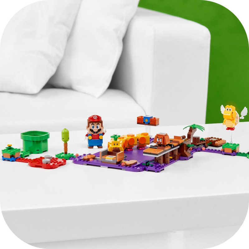 LEGO® Super Mario™ 71383 Wiggler a jedovatá bažina – rozšiřující set