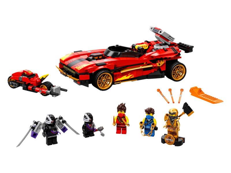 LEGO® NINJAGO® 71737 Kaiův červený bourák