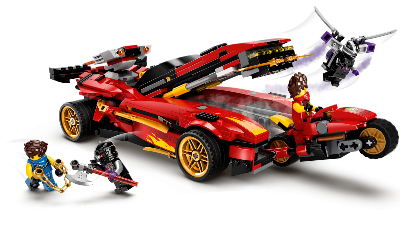 LEGO® NINJAGO® 71737 Kaiův červený bourák