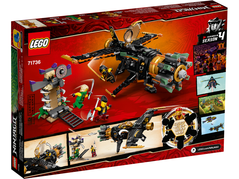 LEGO® NINJAGO® 71736 Odstřelovač balvanů