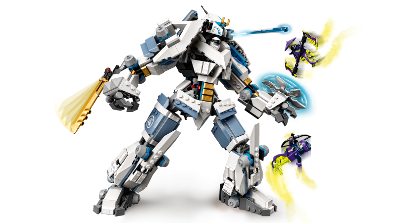 LEGO® NINJAGO® 71738 Zane a bitva s titánskými roboty