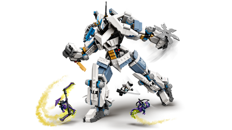 LEGO® NINJAGO® 71738 Zane a bitva s titánskými roboty