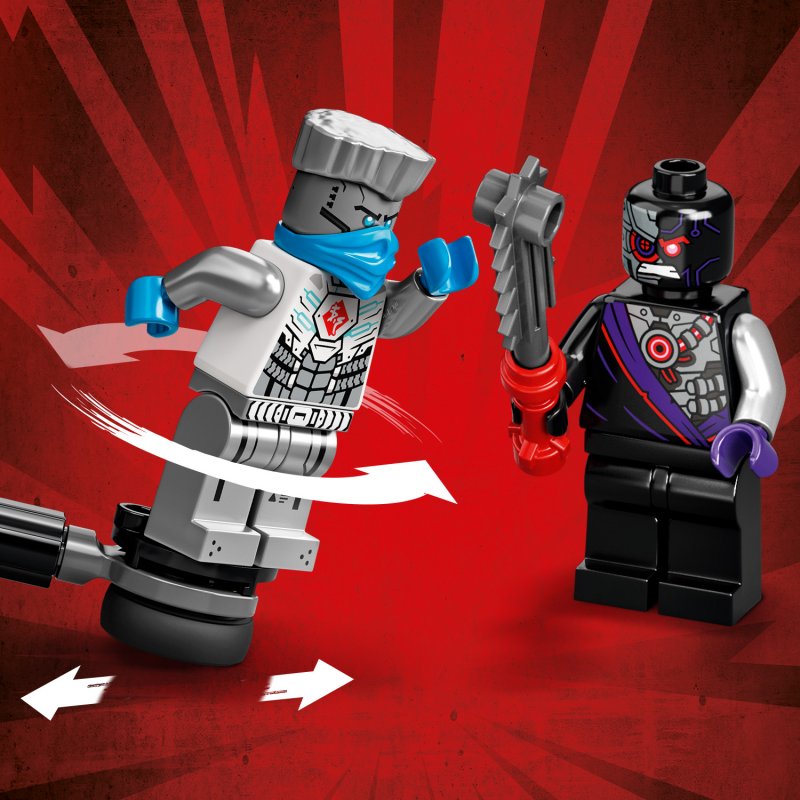 LEGO Ninjago Epický souboj – Zane vs. Nindroid 71731