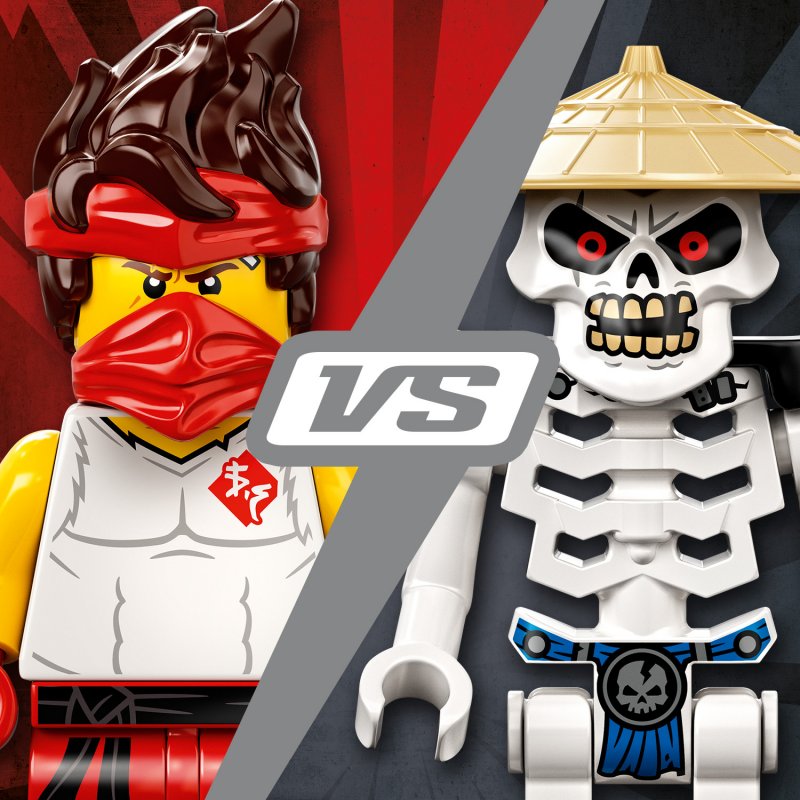 LEGO® NINJAGO® 71730 Epický souboj – Kai vs. Skulkin