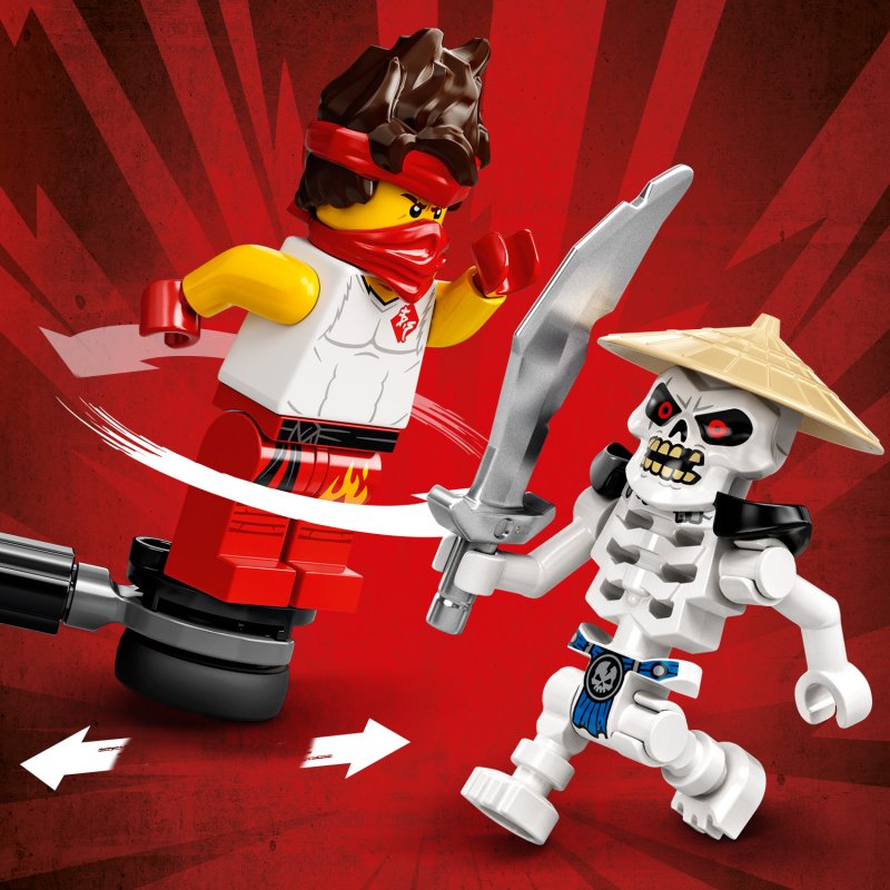 LEGO® NINJAGO® 71730 Epický souboj – Kai vs. Skulkin