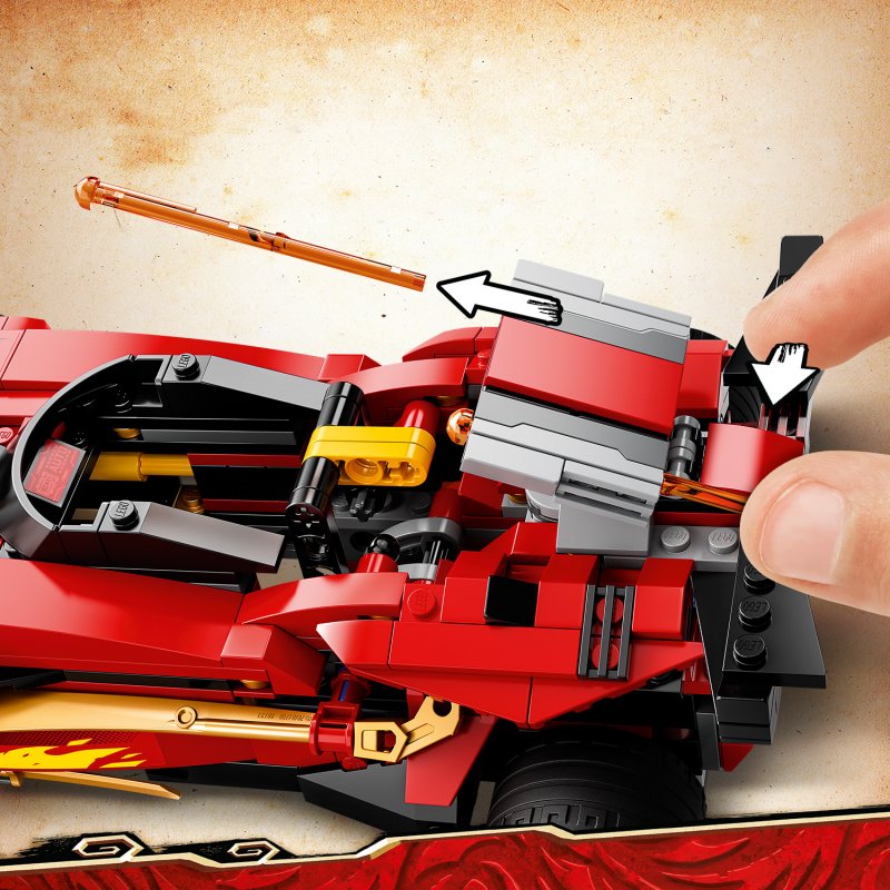 LEGO® NINJAGO® 71737 Kaiův červený bourák