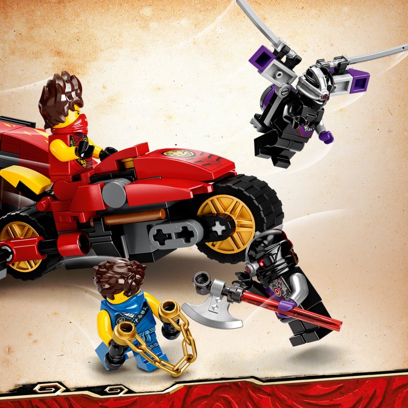 LEGO® NINJAGO® 71737 Kaiův červený bourák