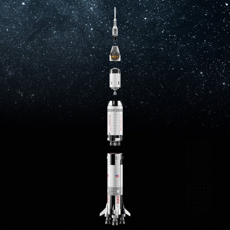 LEGO® Ideas 92176 LEGO® NASA Apollo Saturn V