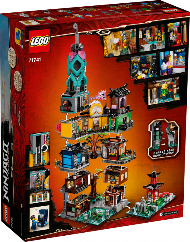 LEGO® NINJAGO® 71741 Zahrady v NINJAGO® City