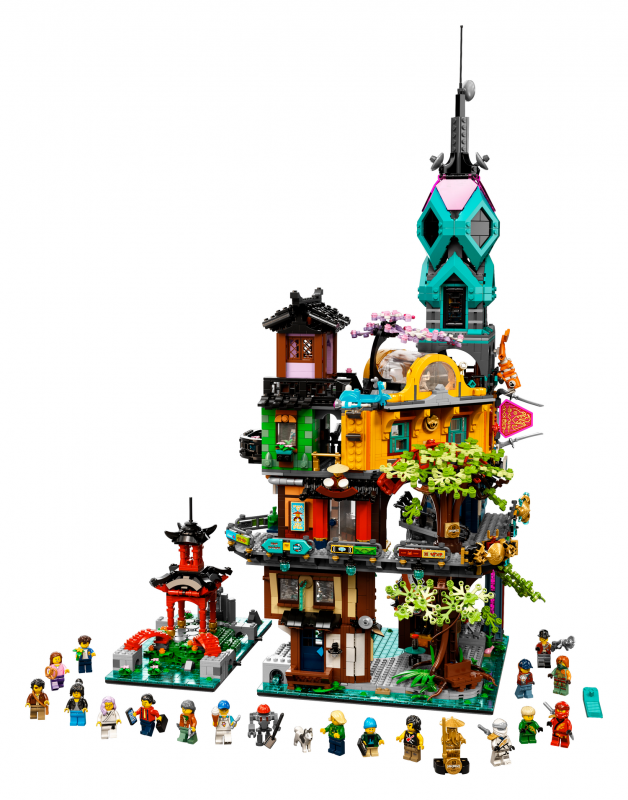 LEGO® NINJAGO® 71741 Zahrady v NINJAGO® City