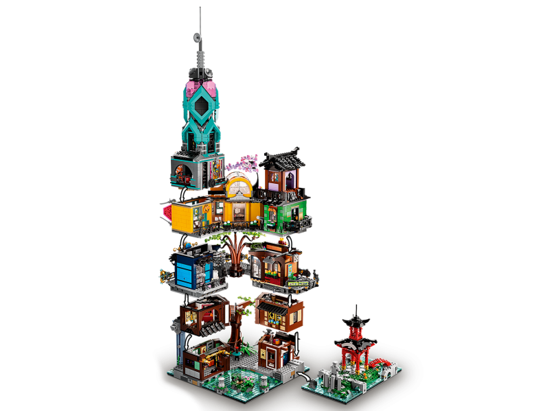 LEGO® NINJAGO® 71741 Zahrady v NINJAGO® City