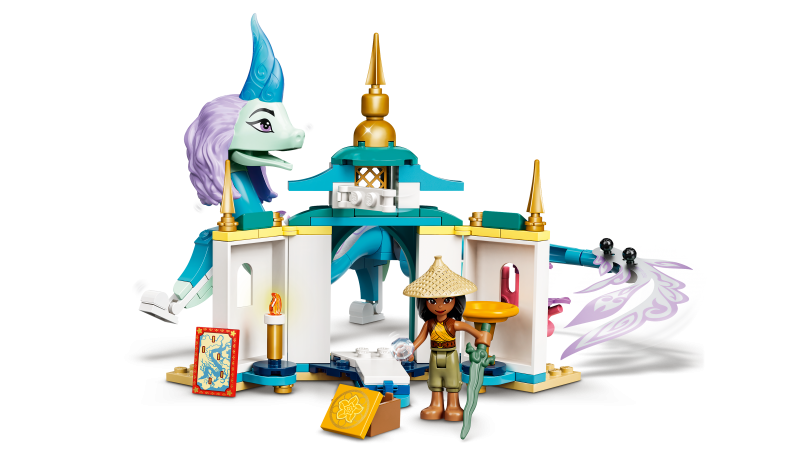 LEGO Disney Princess Raya a drak Sisu 43184