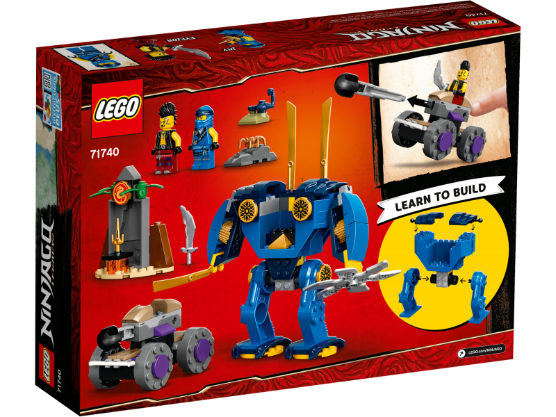 LEGO® NINJAGO® 71740 Jayův elektrorobot