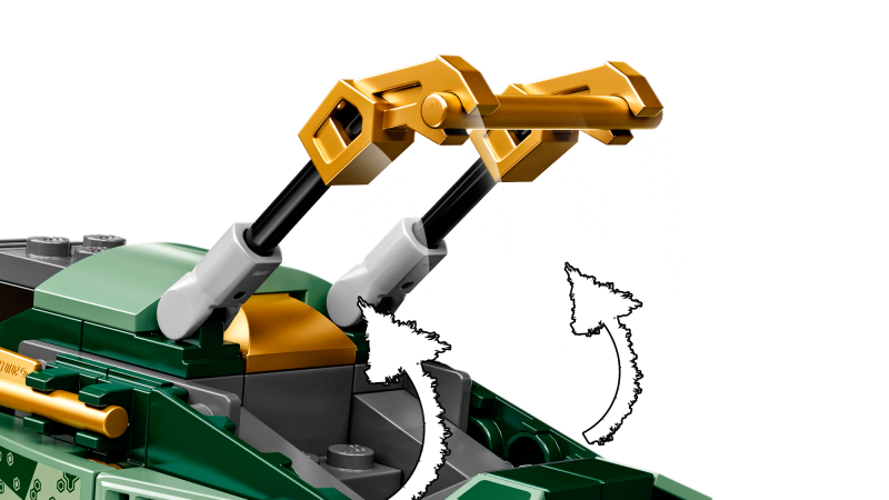 LEGO® NINJAGO® 71745 Lloydova motorka do džungle