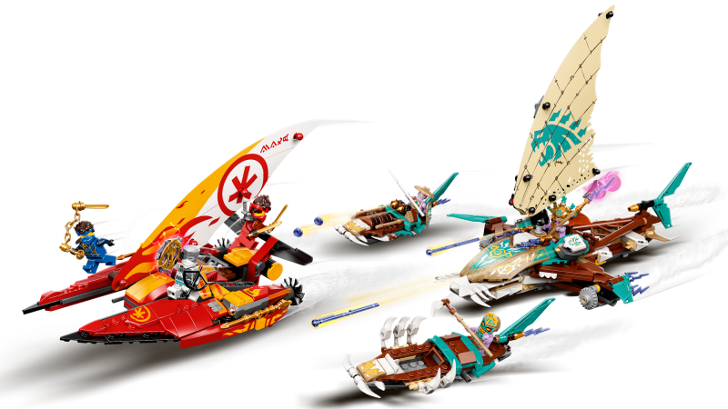 LEGO® NINJAGO® 71748 Souboj katamaránů na moři