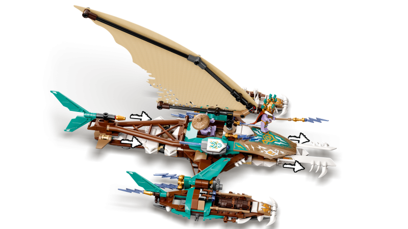 LEGO® NINJAGO® 71748 Souboj katamaránů na moři