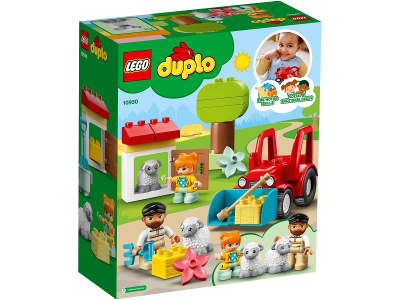 LEGO® DUPLO® 10950 Traktor a zvířátka z farmy