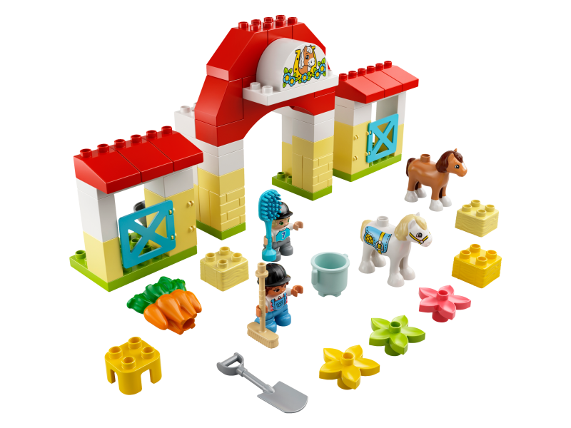 LEGO® DUPLO® 10951 Stáj s poníky